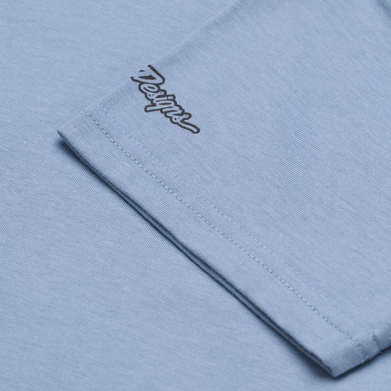 Youth Short Sleeve Tee Peace Out Smoke Blue