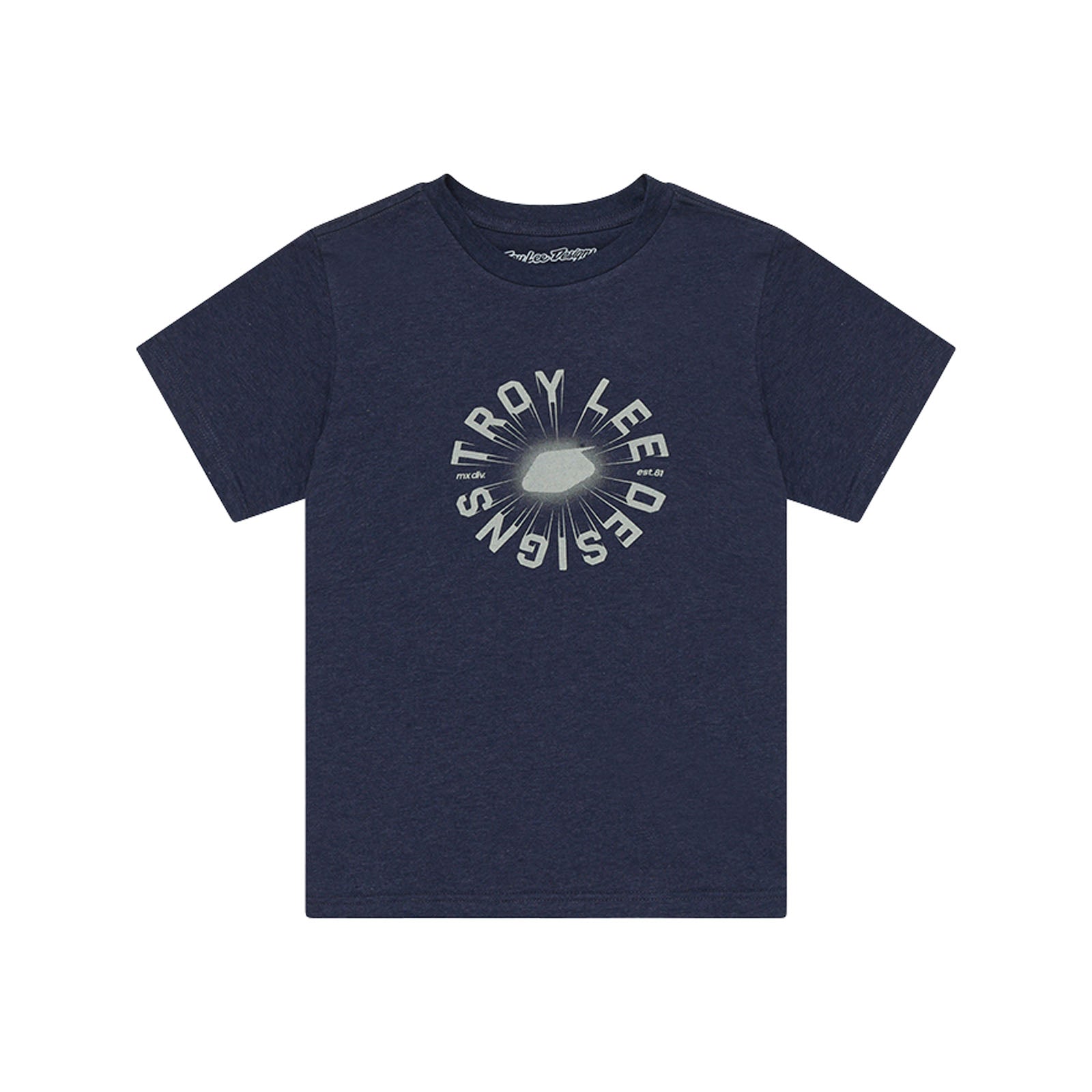 Troy Lee Designs T-Shirt Ride Bolts – Maglietta Traspirante Per Ragazzi – Casual Con Tecnologia Cycling