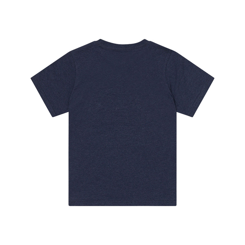 Youth Short Sleeve Tee Rotation Navy Heather