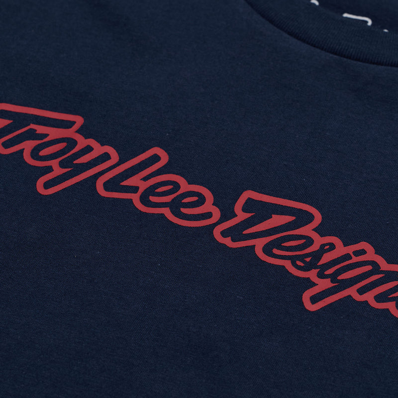 Youth Short Sleeve Tee Signature Navy