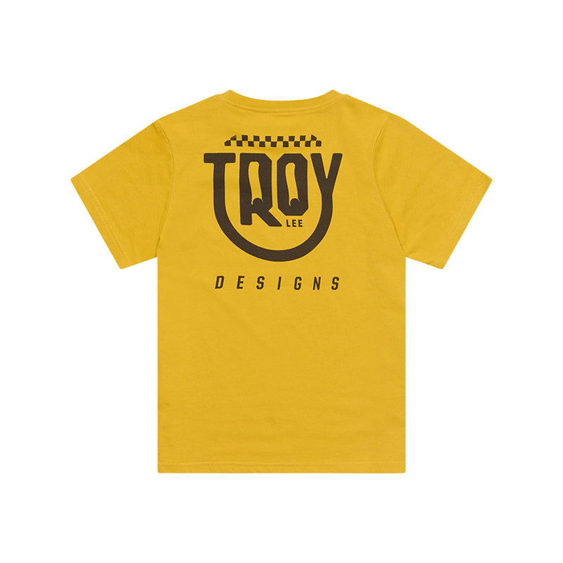 Youth Short Sleeve Tee Smiley Golden