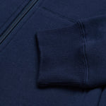 Zip Up Hoodie Branded Navy