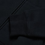 Zip Up Hoodie Signature Black