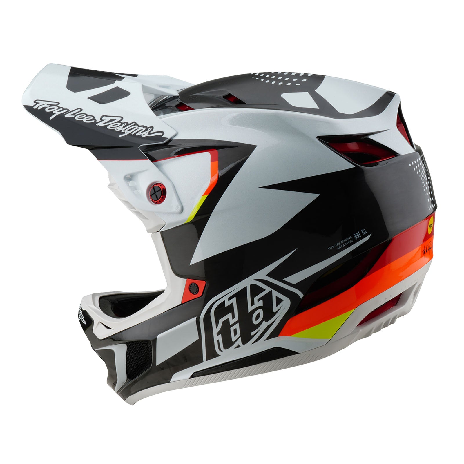D4 Carbon Helmet Optic Black – Troy Lee Designs