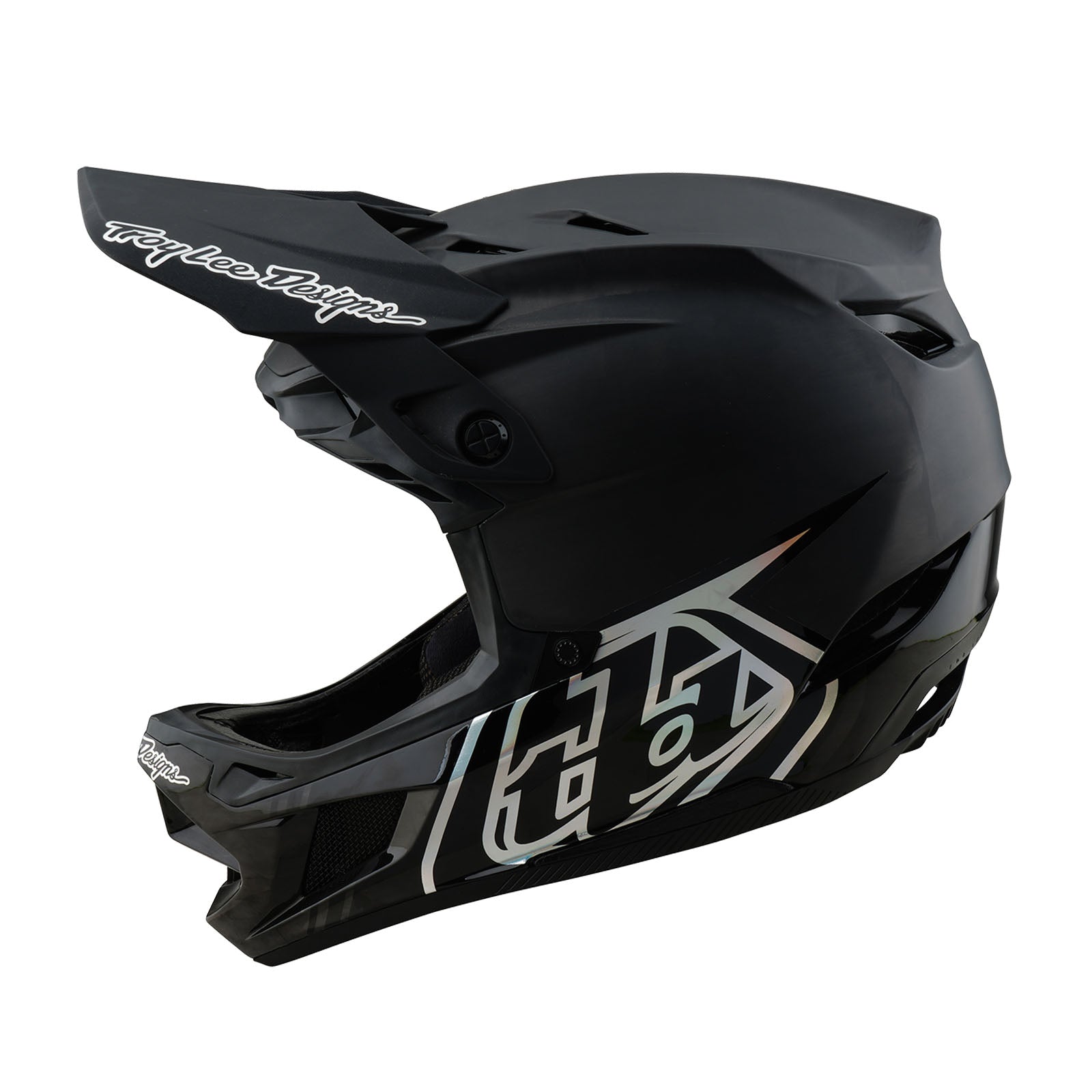 Troy Lee Designs D4 Carbon MIPS Helmet Stealth Black, L