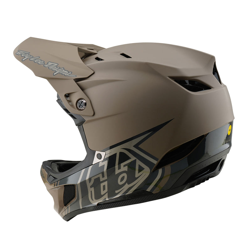 Troy Lee Designs D4 Composite Helmet Stealth Caper, Caper / LG