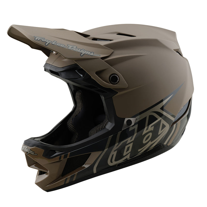 Troy Lee Designs D4 Composite Helmet Stealth Caper, Caper / LG