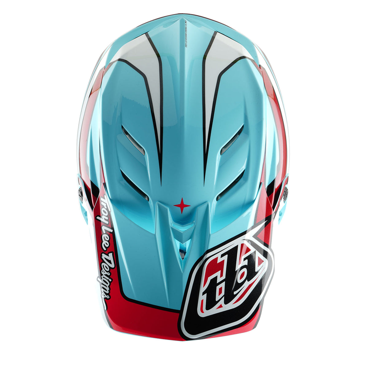 D4 Polyacrylite Helmet Linear Blue – Troy Lee Designs