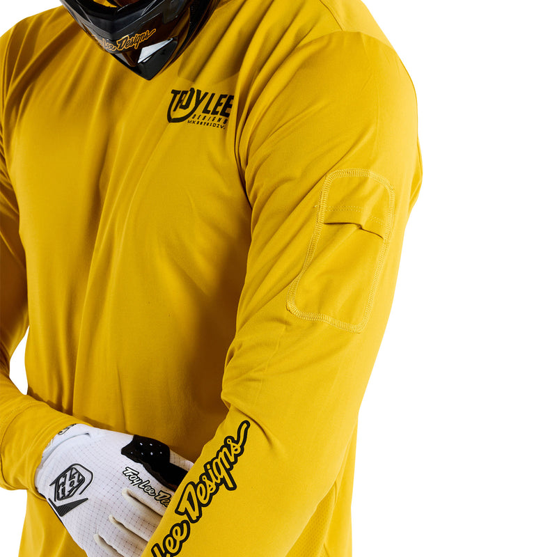 Ruckus Long Sleeve Ride Tee Eyez Safron