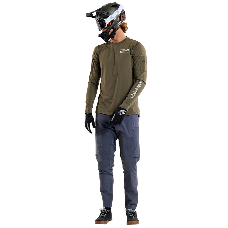 Ruckus Long Sleeve Ride Tee Factory Caper