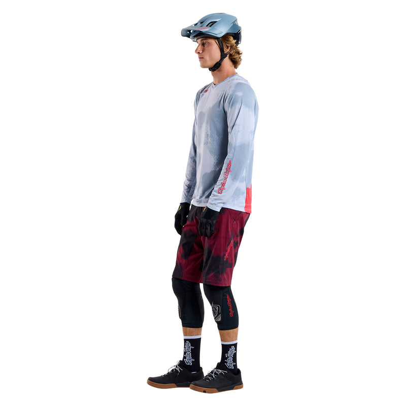 Skyline Air Short W/Liner Flared Oxblood