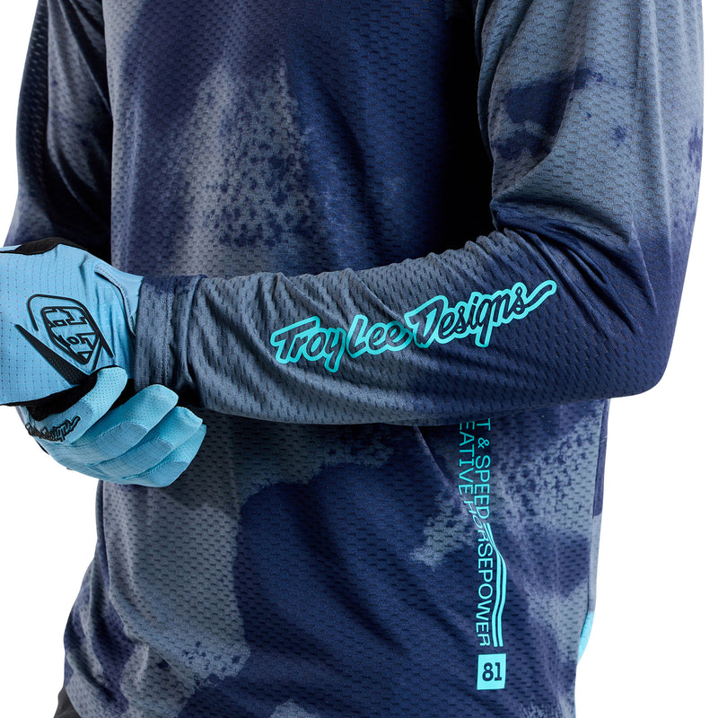 Skyline Air Long Sleeve Jersey Flared Steel