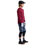 Skyline Air Long Sleeve Jersey Mono Oxblood