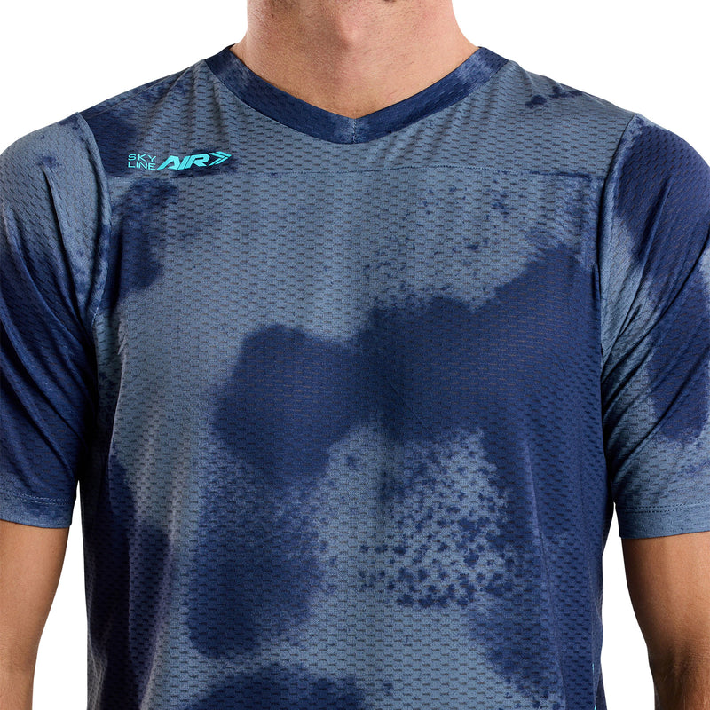 Skyline Air Short Sleeve Jersey Flared Steel