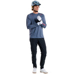 Skyline Long Sleeve Jersey Mono Steel Blue