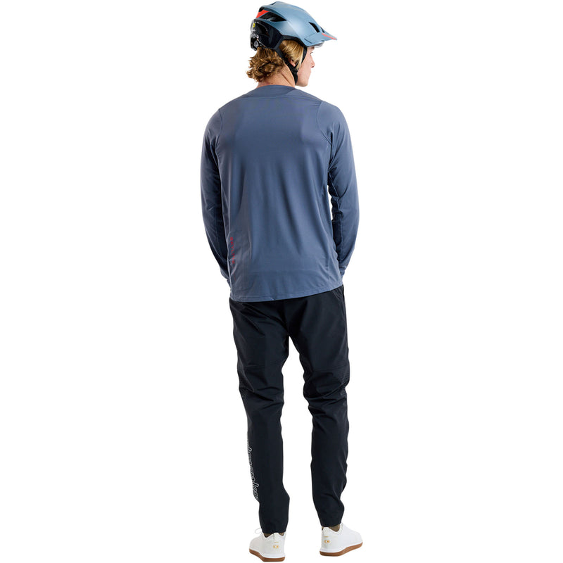 Skyline Long Sleeve Jersey Mono Steel Blue