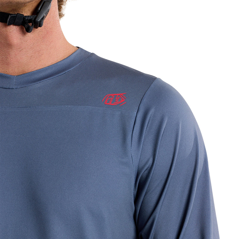 Skyline Long Sleeve Jersey Mono Steel Blue