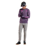 Skyline Long Sleeve Jersey Radioscape Deep Purp