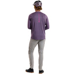 Skyline Long Sleeve Jersey Radioscape Deep Purp
