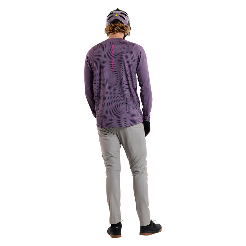 Skyline Long Sleeve Jersey Radioscape Deep Purp