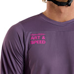Skyline Long Sleeve Jersey Radioscape Deep Purp