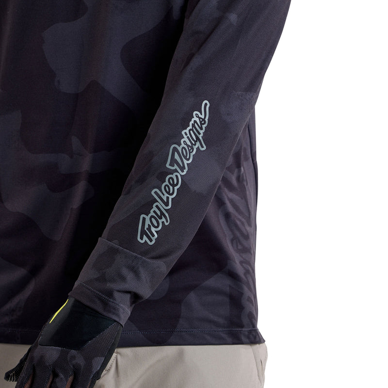 Skyline Long Sleeve Jersey Scrubland Black