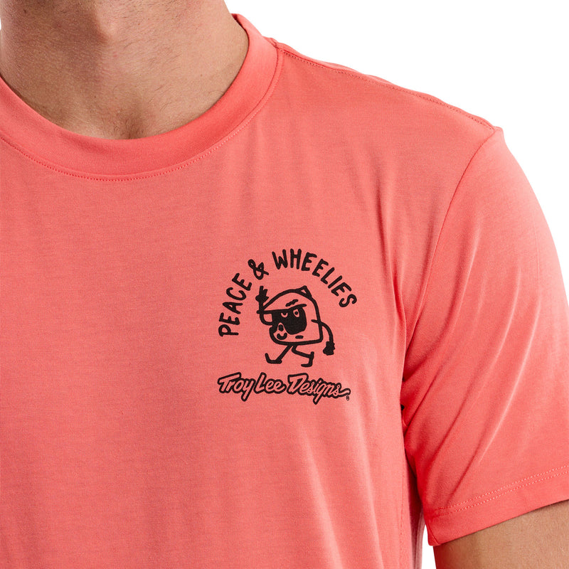 Skyline Short Sleeve Ride Tee P&W Melon
