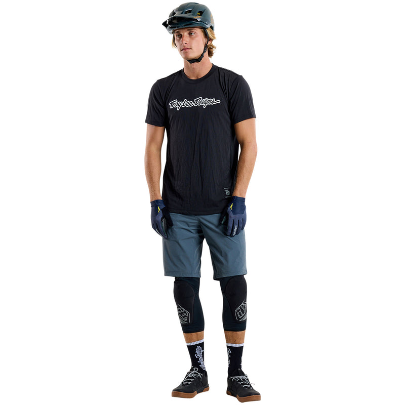 Skyline Short Sleeve Ride Tee Signature Black