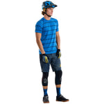 Skyline Short Sleeve Ride Tee Washed Out Cobalt
