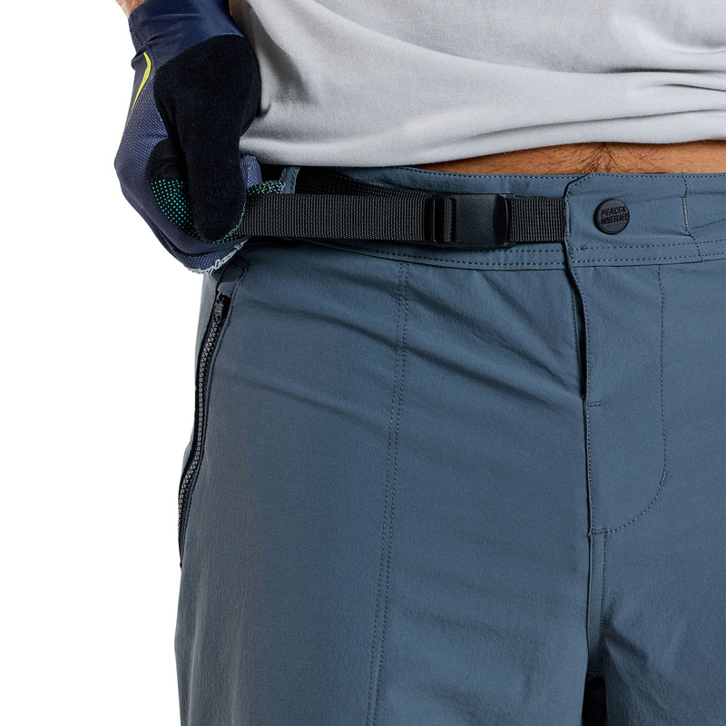 Skyline Trail Short W/Liner Mono Steel Blue