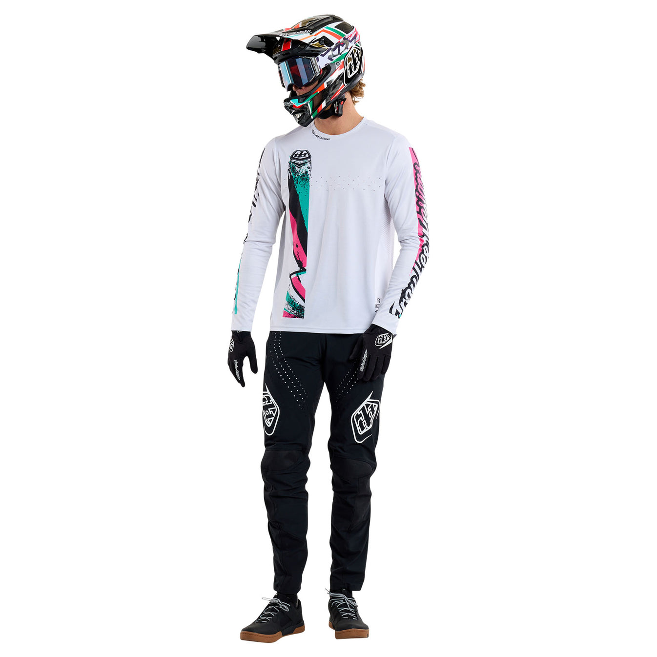 Sprint Jersey Full Pull Chalk – Troy Lee Designs