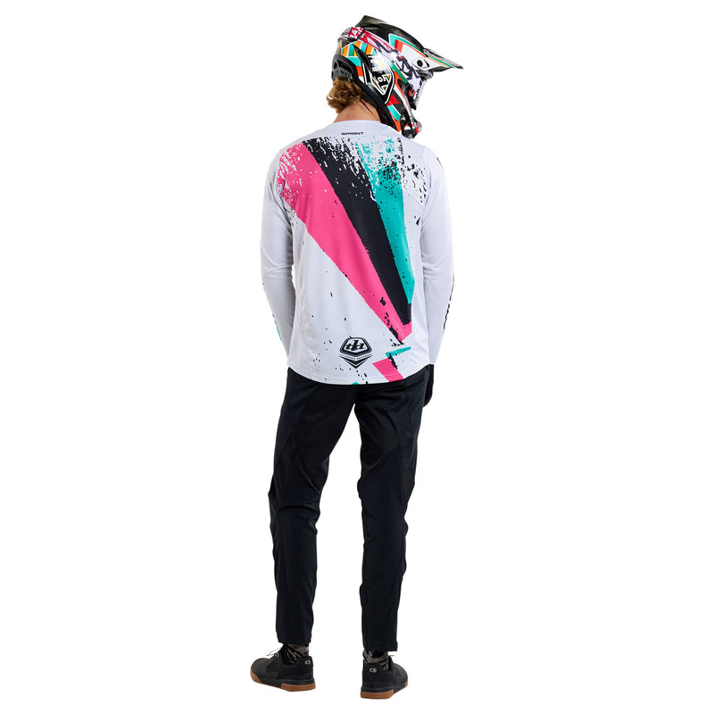 TLD Troy Lee Designs GP Pro Jersey Boltz Black/White - Maillot Moto Cross