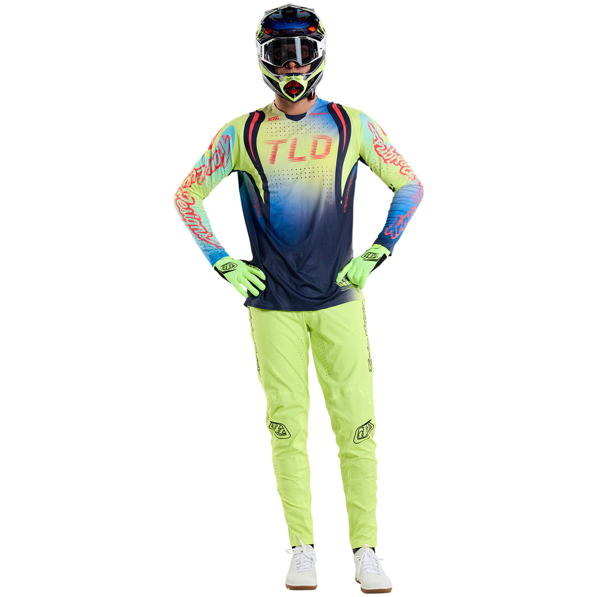 Troy Lee Designs Sprint Pantaloncini Unisex Per Downhill E BMX - Leggeri, Traspiranti Con Chiusura In Velcro