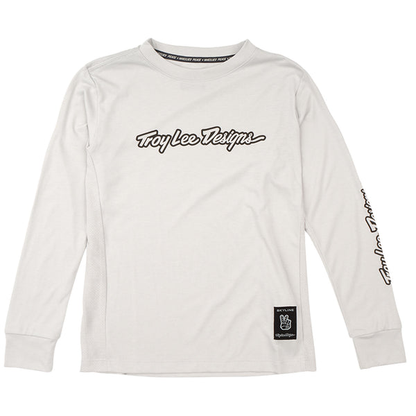 Youth Skyline Ride Long Sleeve Tee Signature Mist – Troy Lee Designs