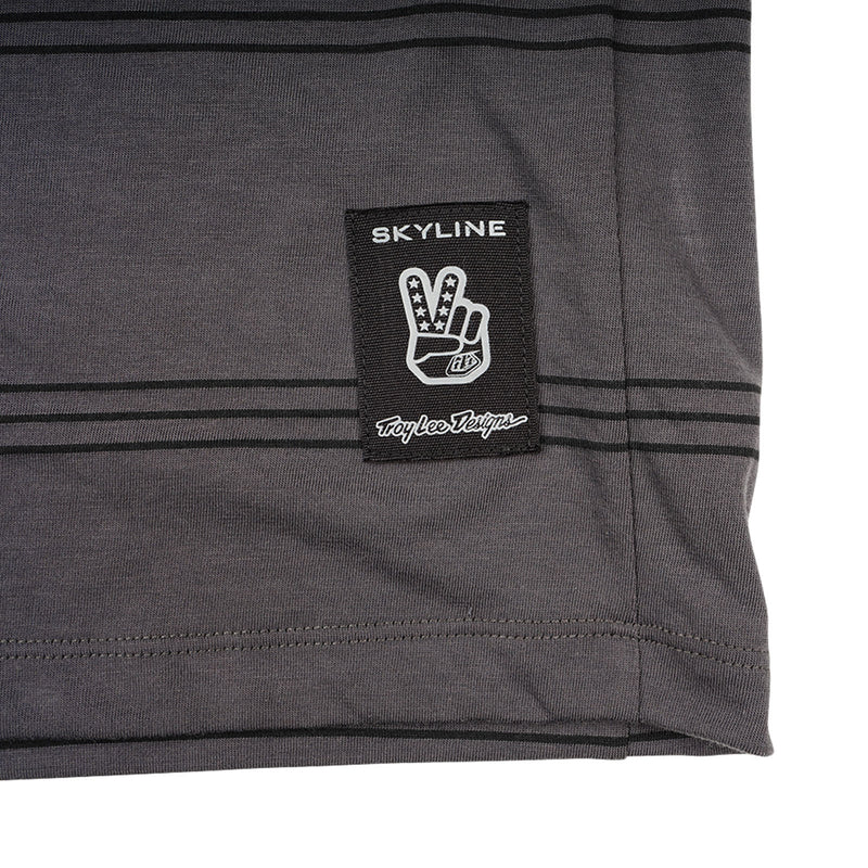 Youth Skyline Ride Short Sleeve Tee Washed Out Smoke