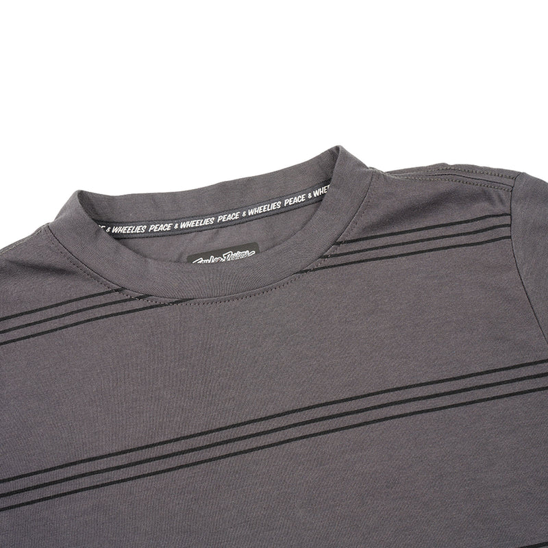 Youth Skyline Ride Short Sleeve Tee Washed Out Smoke