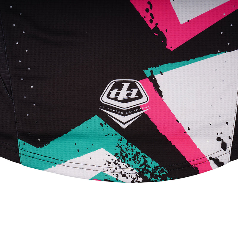 Youth Sprint Jersey Full Pull Black