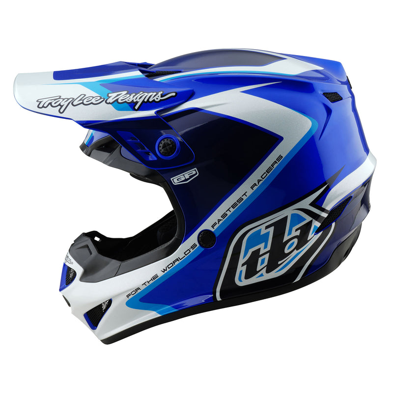 Troy Lee Designs GP Helmet Shutter Blue S