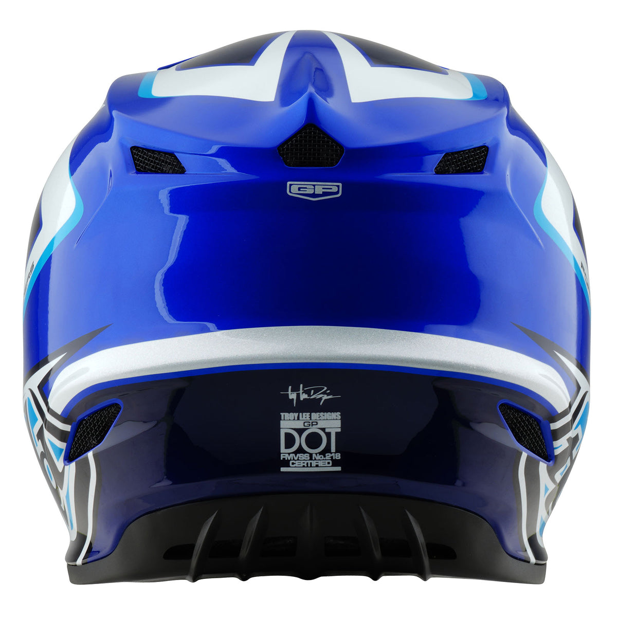 Youth GP Helmet Shutter Blue – Troy Lee Designs