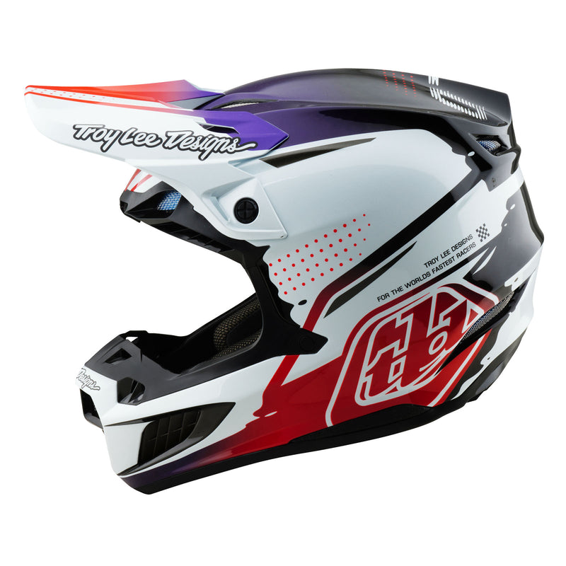 SE5 Carbon Helmet Drip Black – Troy Lee Designs
