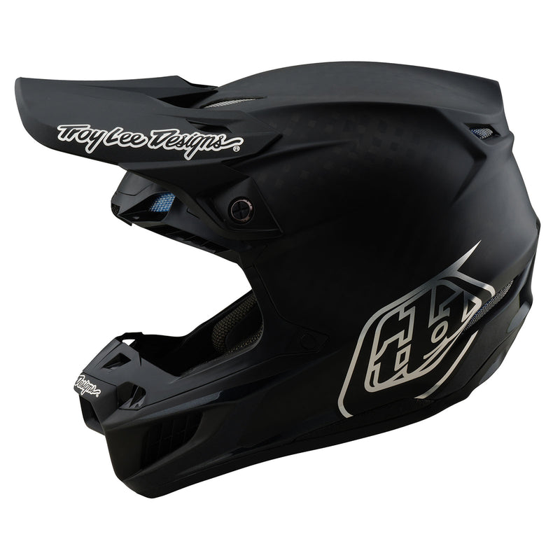black changeable motorcycle can am helmets Troy Lee Designs - SE5 Carbon Mono Helmet