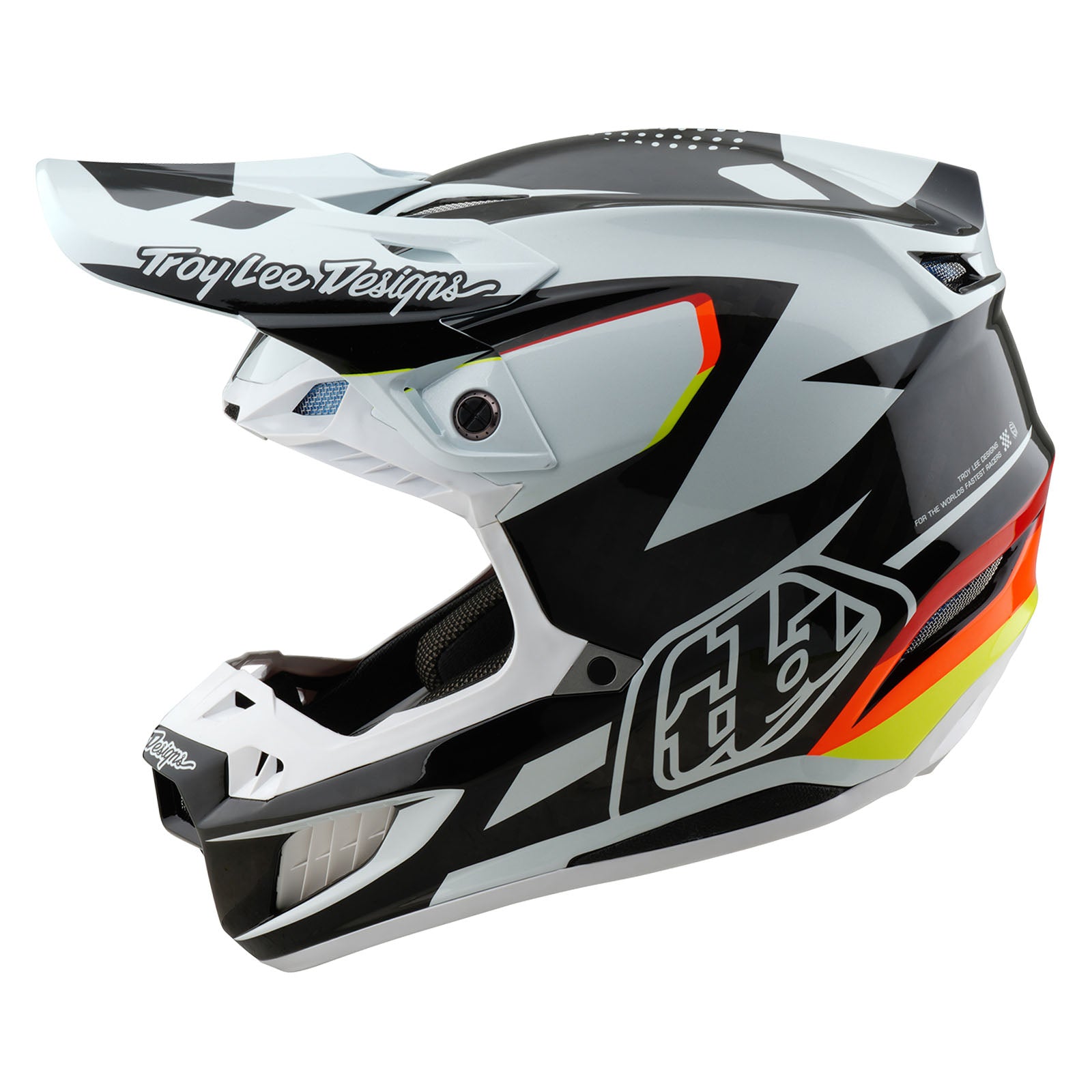 SE5 Carbon Helmet Optic Black Troy Lee Designs