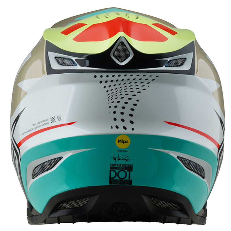 airbrushed womens leopard motorcycle helmets Troy Lee Designs - SE5 Composite Optic Helmet