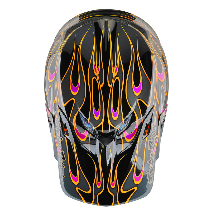 full color motorcycle helmet Troy Lee Designs - SE5 Composite Torched Helmet