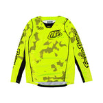 Youth GP Pro Jersey Blotted Flo Yellow
