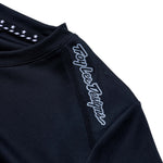 Womens Lilium Short Sleeve Jersey Mono Black