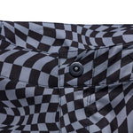 Womens Lilium Pant Twisted Checkers Black