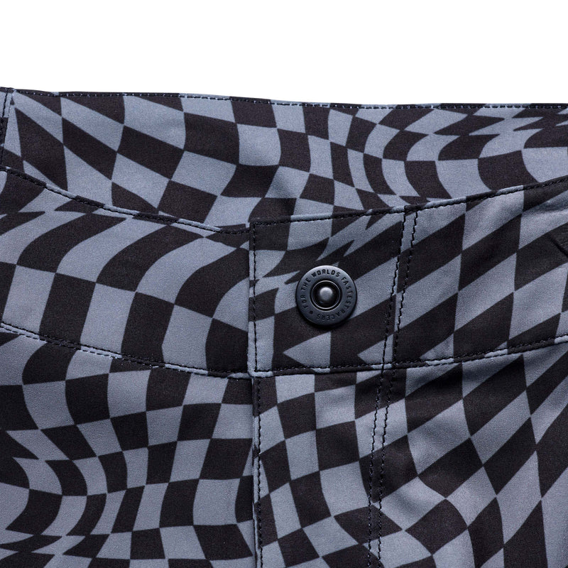 Womens Lilium Pant Twisted Checkers Black