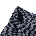 Womens Lilium Pant Twisted Checkers Black