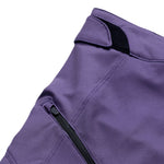 Womens Lilium Short Shell Solid Deep Purple